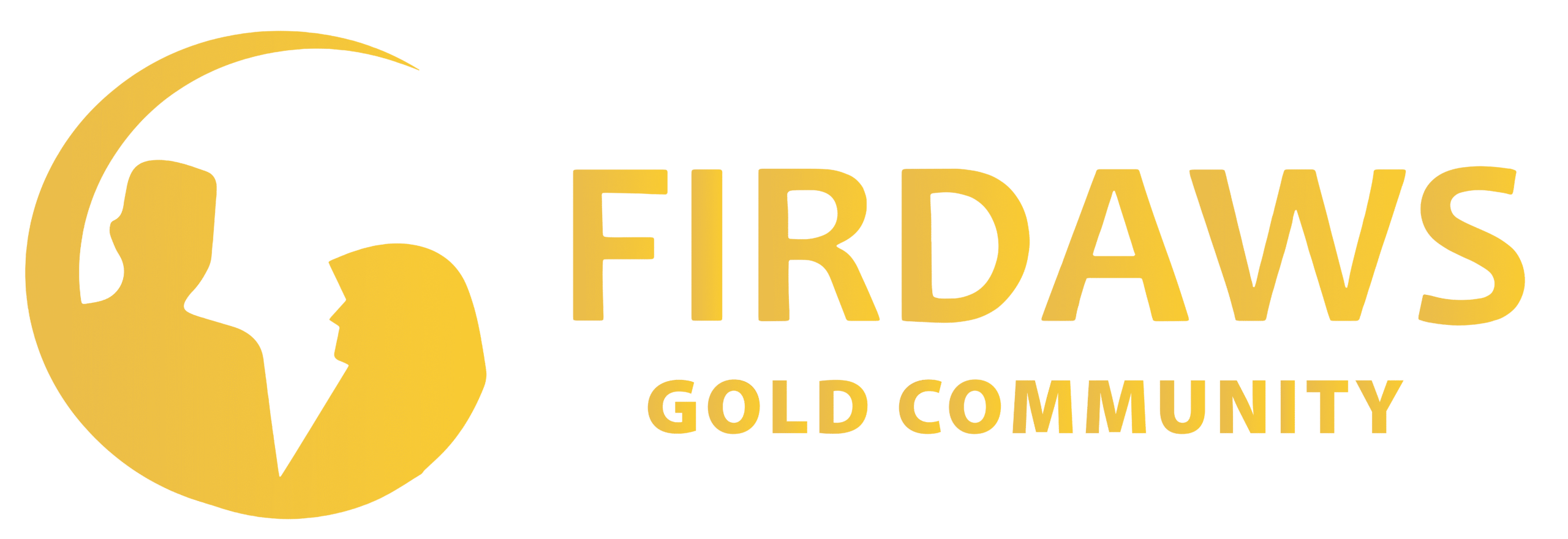 logo gold community firdaws coaching